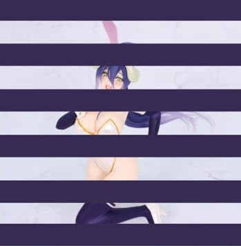 【1120KK】預購 景品 Overload One Seventh Carat 雅爾貝德 白色兔女郎Ver. 景品 Overload One Seventh Carat 雅爾貝德 白色兔女郎Ver.