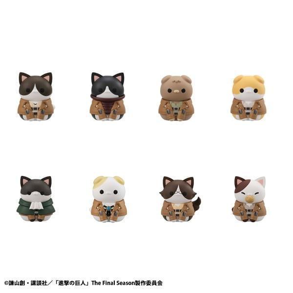 【0713KK】預購 MEGAHOUSE MCP 進擊的巨人 進擊的貓咪 調查兵團集合啦喵 再販 中盒8入 MEGAHOUSE MCP 進擊的巨人 進擊的貓咪 調查兵團集合啦喵 再販 中盒8入