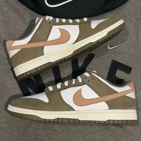 【預購】Nike Dunk Low Premium Medium Olive 抹茶拿鐵 橄欖綠 墨綠 乾燥粉 低筒 休閒鞋 