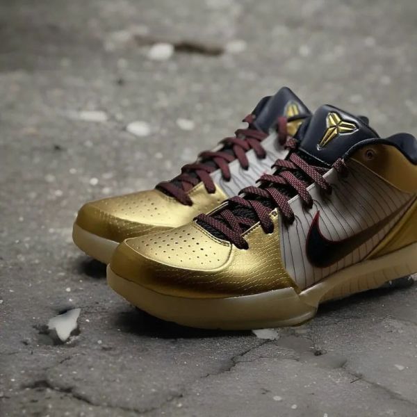 【預購】Nike Kobe 4 Protro Gold Medal 美國隊 金牌色 奧運 白金色 曼巴 實戰籃球鞋 FQ3544-100 