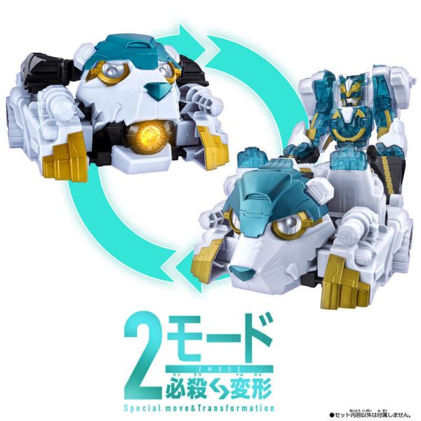 【0617KK】BANDAI 第一戰隊 NO.1戰隊豪獸者 DX白熊加農炮 第一戰隊 NO.1戰隊豪獸者 DX白熊加農炮