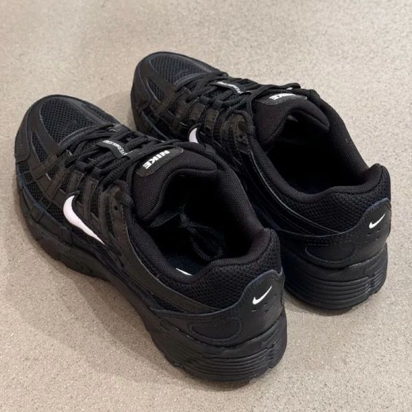 【預購】Nike P-6000 Black White 黑底白勾 全黑 黑魂 復古 Y2K 運動鞋 慢跑鞋 