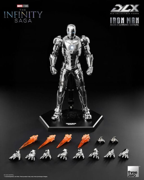 【0731KK】預購 可動完成品 復仇者聯盟：無限傳奇 鋼鐵人 Mark 2 DLX電鍍版 可動完成品 復仇者聯盟：無限傳奇 鋼鐵人 Mark 2 DLX電鍍版