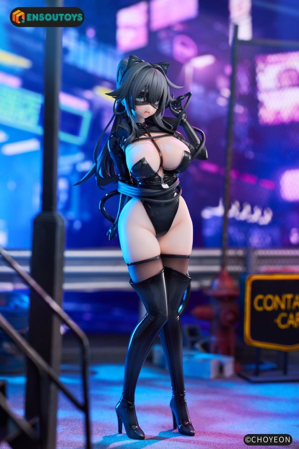 【0828KK】預購 1/7 PVC CHOYEON原畫 貓女Happy醬 附特典 1/7 PVC CHOYEON原畫 貓女Happy醬 附特典