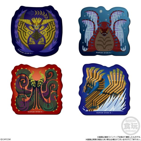 【0708KK】預購 盒玩 魔物獵人 荒野 魔物角色造型磁鐵 一中盒14入 盒玩 魔物獵人 荒野 魔物角色造型磁鐵 一中盒14入
