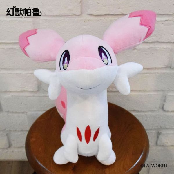 【1127KK】預購 幻獸帕魯 Palworld 桃旋鼬 絨毛娃娃 幻獸帕魯 Palworld 桃旋鼬 絨毛娃娃