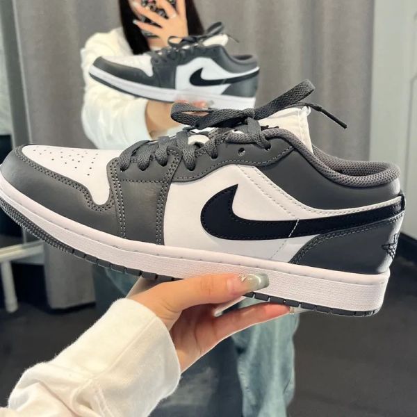 【預購】Nike Air Jordan 1 Low Iron Grey 鋼鐵灰 黑灰 AJ1 男鞋 