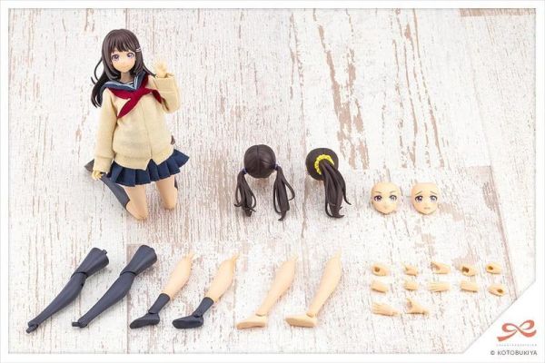 【0715KK】預購 壽屋 組裝模型 1/10 創彩少女庭園 穿衣系列 結城圓 桃櫻高中 冬裝 壽屋 組裝模型 1/10 創彩少女庭園 穿衣系列 結城圓 桃櫻高中 冬裝
