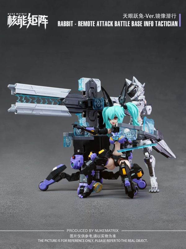 【KK】預購 核能矩陣 組裝模型 賽博森林 幻想少女 天眼躍兔 機娘 限定版 核能矩陣 組裝模型 賽博森林 幻想少女 天眼躍兔 機娘 限定版