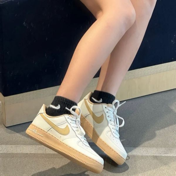 Nike Air Force 1 烘焙拿鐵 白褐 日本限定 