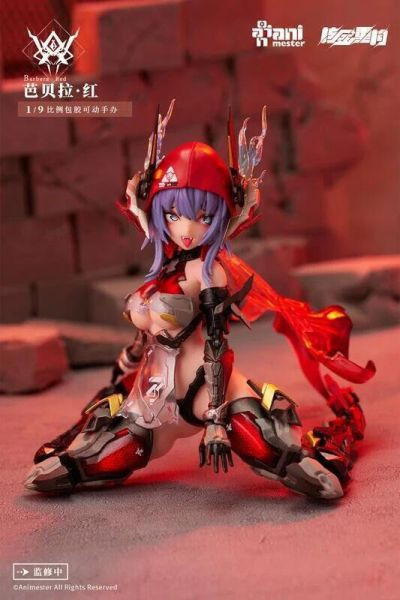 【0619KK】預購 1/9 包膠可動 大漫匠 Animester & 核金重構 雷霆特遣隊 芭貝拉‧紅 1/9 包膠可動 大漫匠 Animester & 核金重構 雷霆特遣隊 芭貝拉‧紅