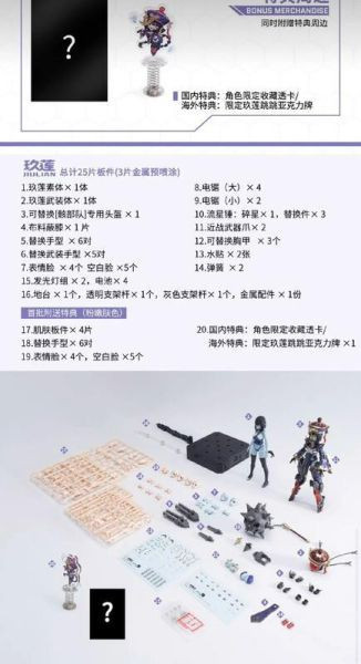【KK】現貨 組裝模型 和模線 梅德塔殘響 殭屍機娘 玖蓮 JIULIAN 組裝模型 和模線 梅德塔殘響 殭屍機娘 玖蓮 JIULIAN
