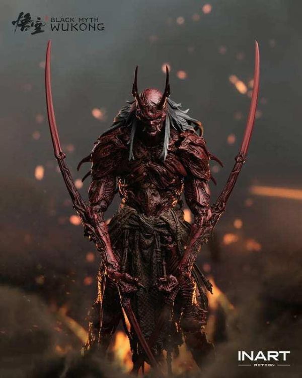 【0505KK】預購 INART Action系列 1/12 可動 黑神話 悟空 夜叉王 INART Action系列 1/12 可動 黑神話 悟空 夜叉王