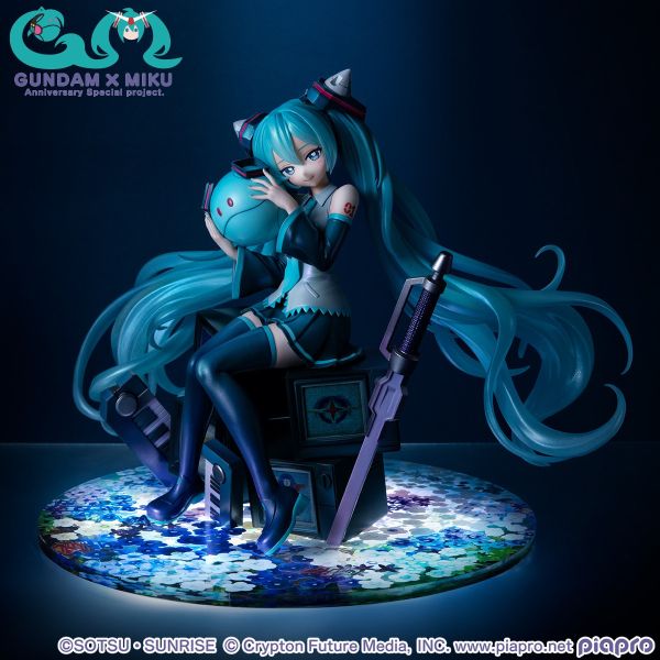 【1013K】預購 Lucrea 機動戰士鋼彈45週年 x 初音未來 初音未來 x 00鋼彈 Lucrea 機動戰士鋼彈45週年 x 初音未來 初音未來 x 00鋼彈