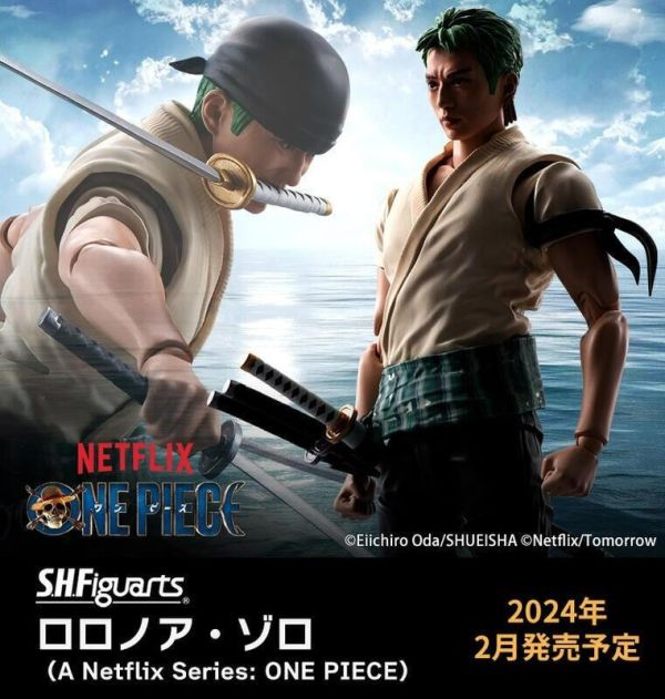 【西區現貨】S.H.F 航海王 索隆 ( Netflix ONE PIECE) 【西區現貨】S.H.F 航海王 索隆 ( Netflix ONE PIECE)