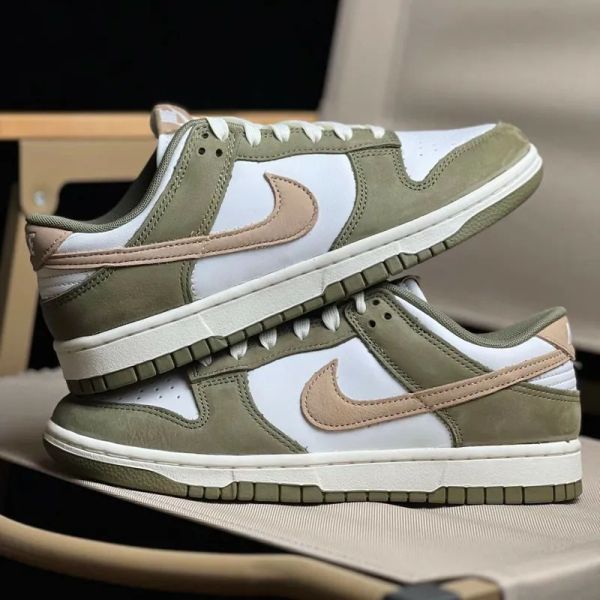 【預購】Nike Dunk Low Premium Medium Olive 抹茶拿鐵 橄欖綠 墨綠 乾燥粉 低筒 休閒鞋 