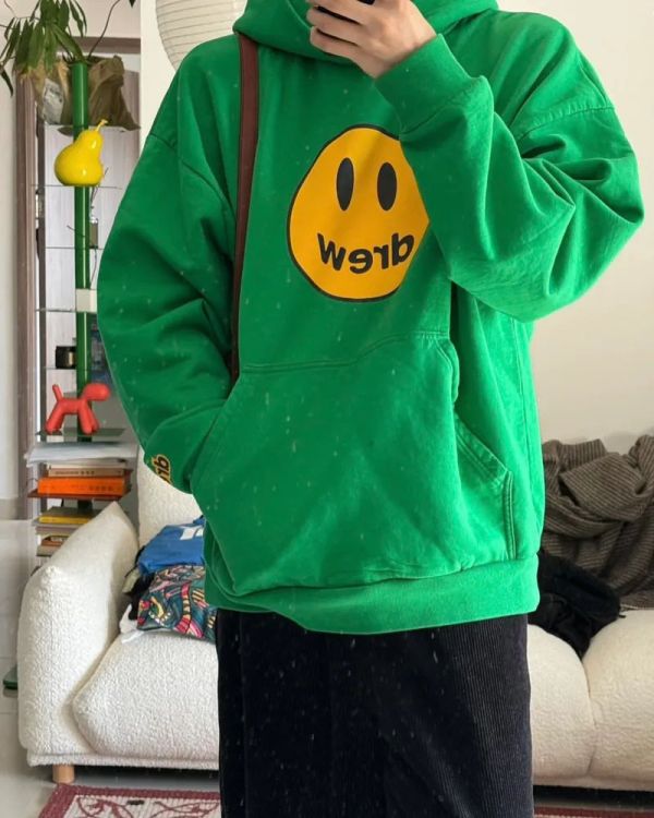 【預購】<限量代購>Drew House Mascot Oversized Hoodie 2024限定 小賈斯汀 笑臉 長袖 帽T 四色 