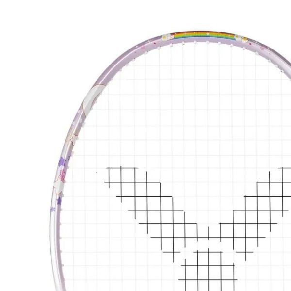 【預購】VICTOR X Care Bears聯名系列羽球拍 極速 JS-CBC I 粉紫 