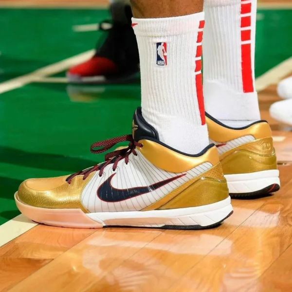 【預購】Nike Kobe 4 Protro Gold Medal 美國隊 金牌色 奧運 白金色 曼巴 實戰籃球鞋 FQ3544-100 