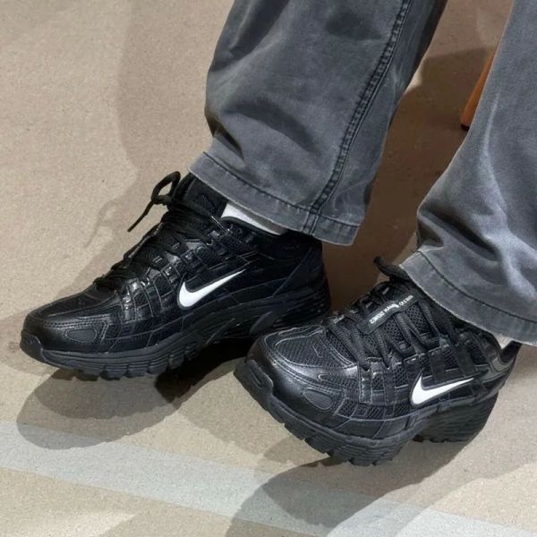 【預購】Nike P-6000 Black White 黑底白勾 全黑 黑魂 復古 Y2K 運動鞋 慢跑鞋 