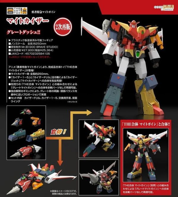 【0628KK】預購 GSC THE合體《勇者特急隊》凱撒大帝 再販 GSC THE合體《勇者特急隊》凱撒大帝 再販