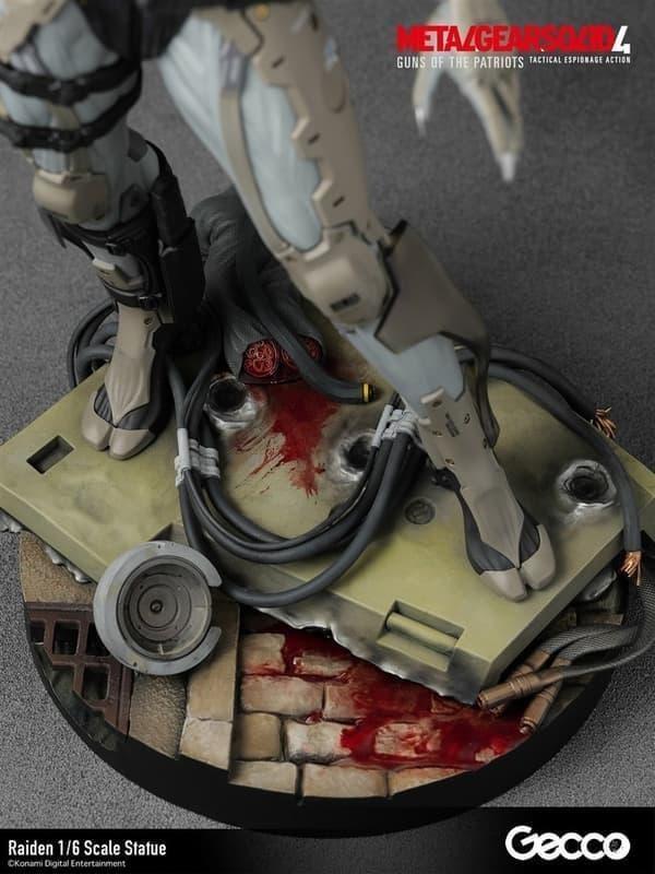 【0504KK】預購 Gecco 1/6 潛龍諜影4 愛國者之槍 雷電 寶麗石完成品 雕像 Gecco 1/6 潛龍諜影4 愛國者之槍 雷電 寶麗石完成品 雕像