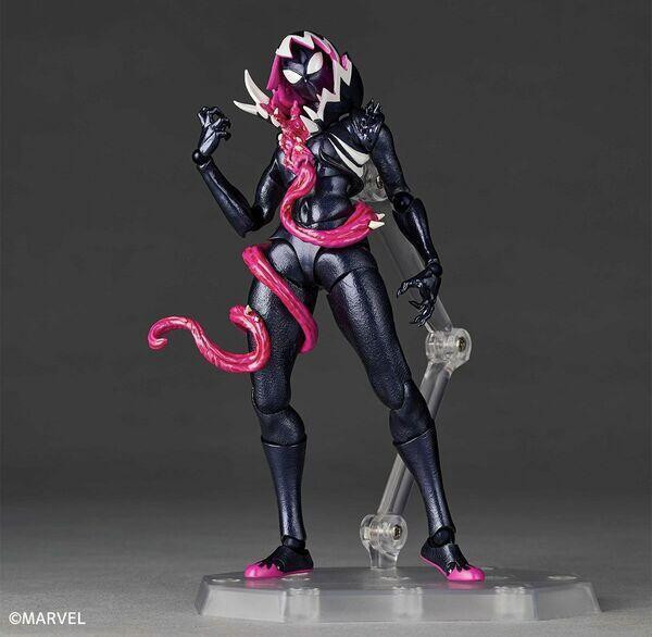 【0114預購】日版可動 Revoltech 山口式 猛毒關 Gwenom 女蜘蛛人 關史黛西 日版可動 Revoltech 山口式 猛毒關 Gwenom 女蜘蛛人 關史黛西