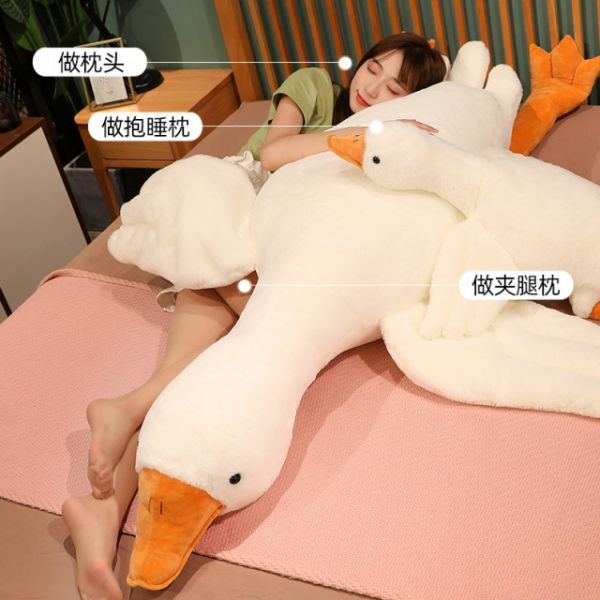 大白鵝絨毛玩具 超大型50/160/190公分 小廢物俱樂部,大白鵝,玩偶,填充玩具,felissimo