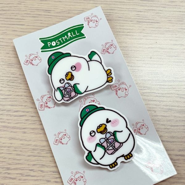 波波鴿磁鐵夾 