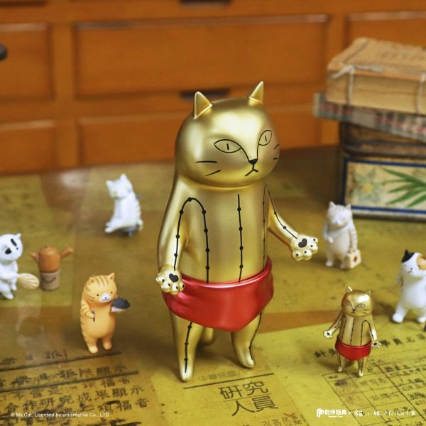 「十八銅貓」軟膠玩具 
