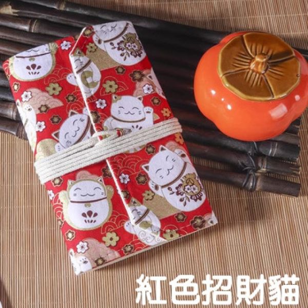 日式風格棉麻布手帳本 
