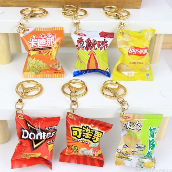 經典零食吊飾 