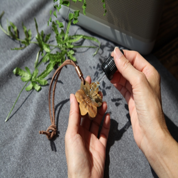 花嶼木擴香花系列+10ml紅檜精油|隨身香氛|車用擴香|吊飾|禮物 