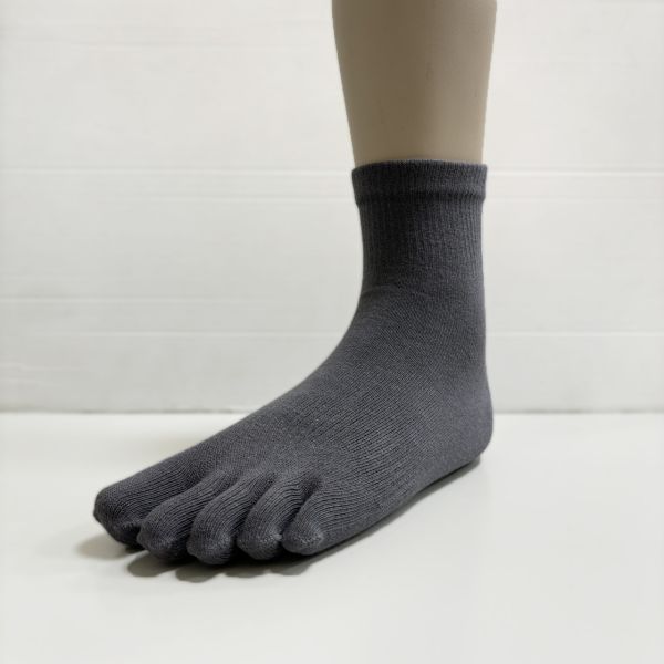 石墨烯五指襪-灰F 女襪,男襪,除臭襪,機能襪,除臭,機能,消臭,腳臭,五趾襪,五指襪,石墨烯,腳跟,