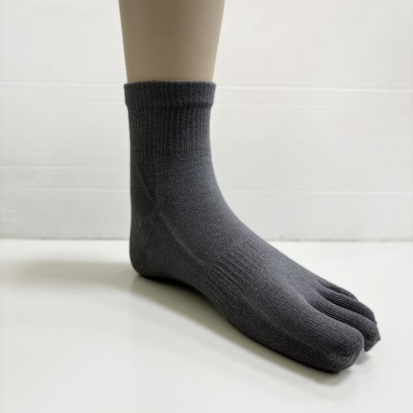 石墨烯五指襪-灰F 女襪,男襪,除臭襪,機能襪,除臭,機能,消臭,腳臭,五趾襪,五指襪,石墨烯,腳跟,