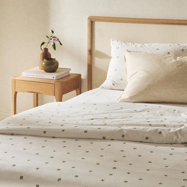 CLOVER PRINT DUVET COVER 