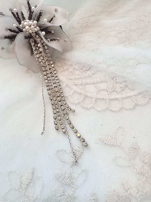 銀霧之戀公主彈跳夾 