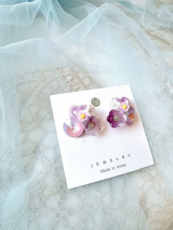 蜜糖感精緻手工耳環 