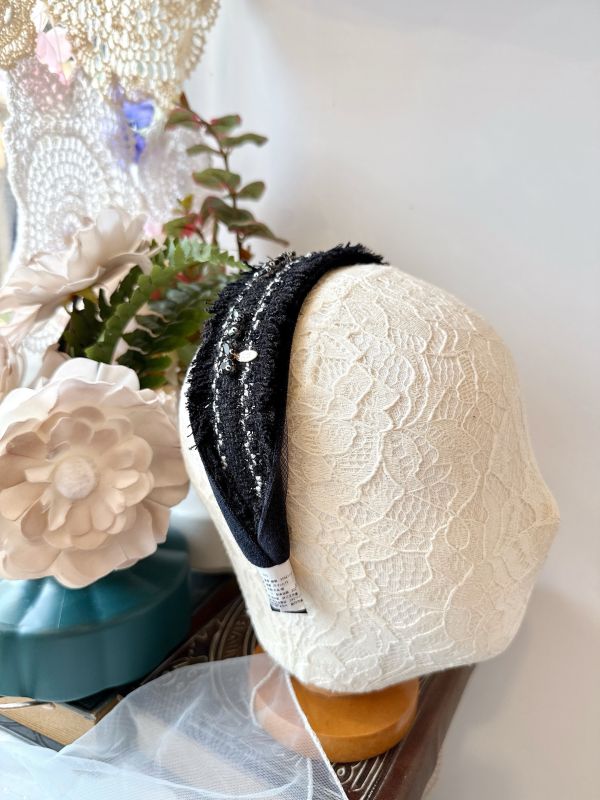 流蘇編織低奢髮圈 