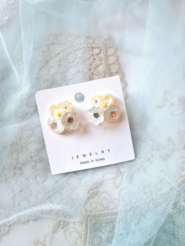 蜜糖感精緻手工耳環 