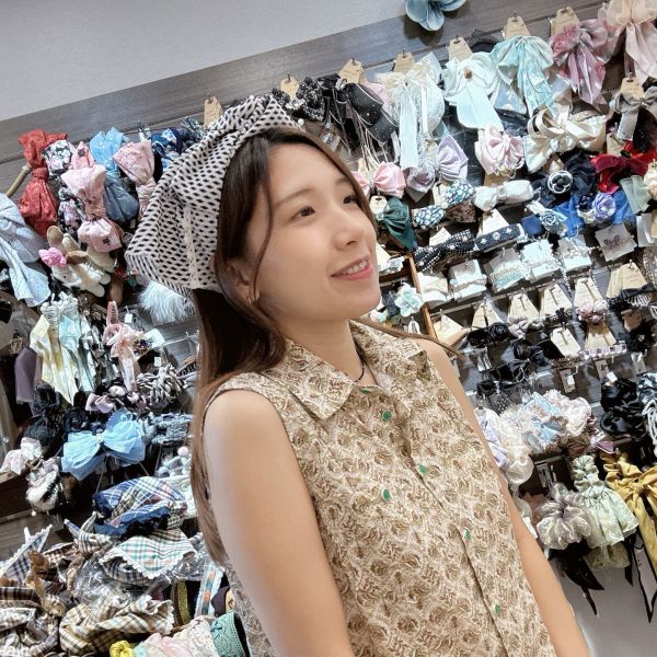 打結式仿帽立體棉造型日系髮圈 