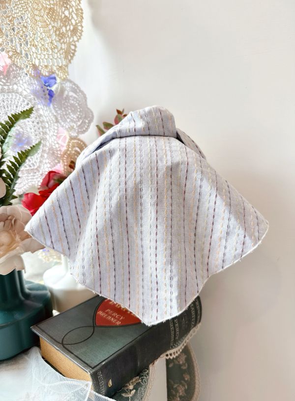 打結式仿帽棉質造型日系髮圈 