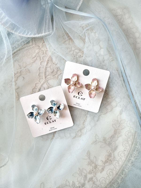 油滴霧面油畫花朵 