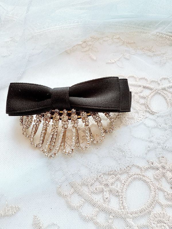 簡約氣質典雅小公主彈跳夾 