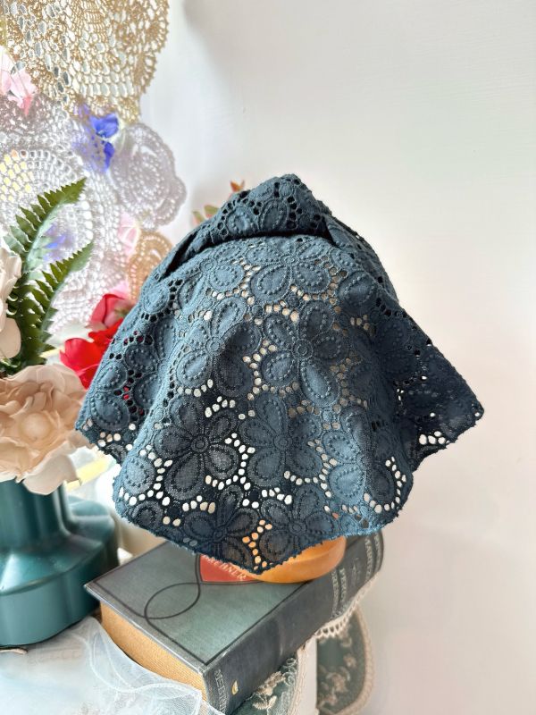 打結式仿帽棉質造型日系髮圈 