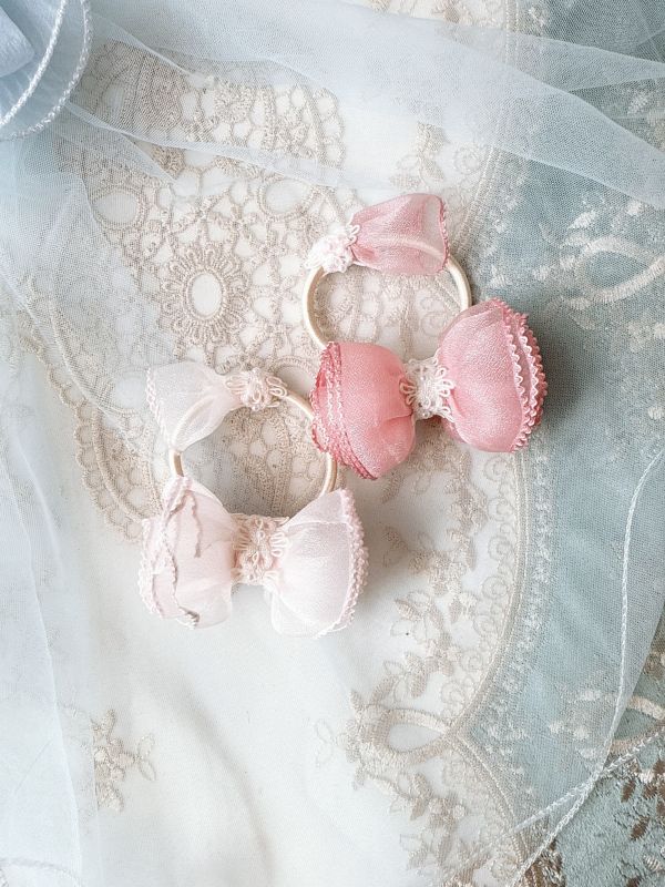 公主蓬蓬裙髮束 