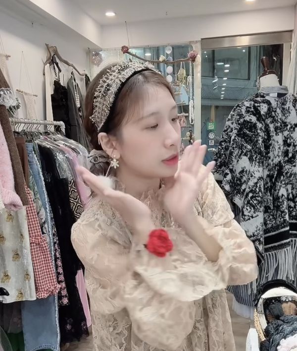 流蘇編織低奢髮圈 