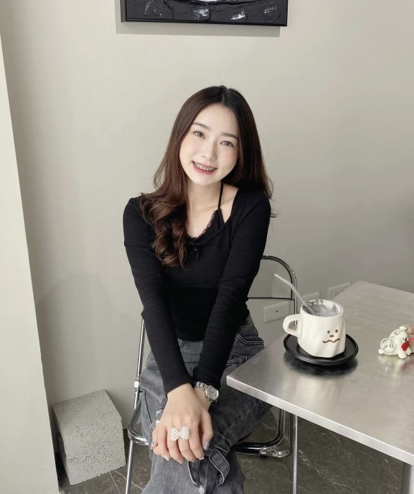 樹酯珍珠串愛心、蝴蝶結戒指 