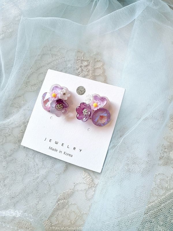 蜜糖感精緻手工耳環 