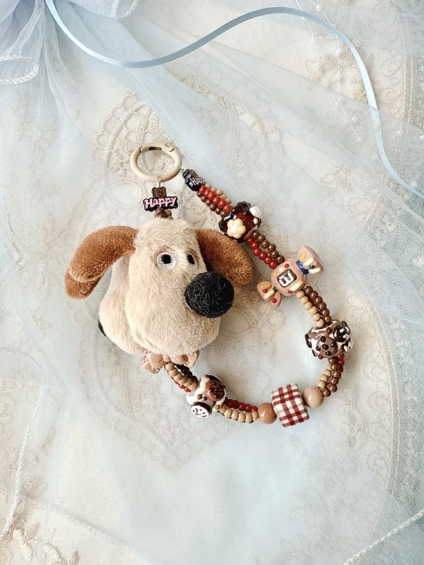 韓國手工羊毛氈/娃娃串出吊墜 